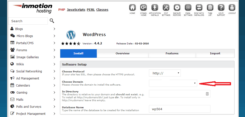 How To Install WordPress On Inmotion Hosting