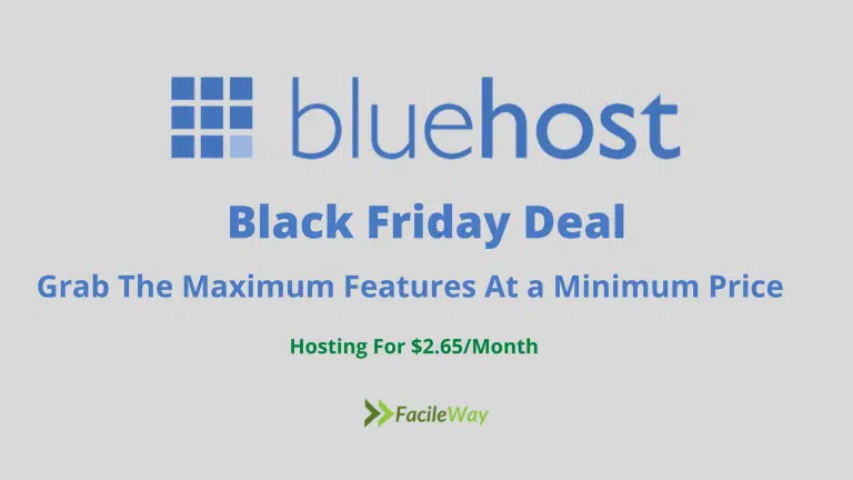Bluehost Black Friday Deal 2024→{75% OFF & Free Domain}