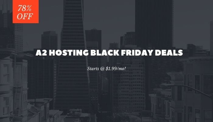 a2 hosting black friday deals 