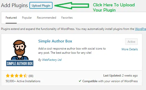 Install WordPress Plugins 