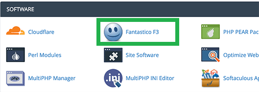 Fantastico WordPress Installer 