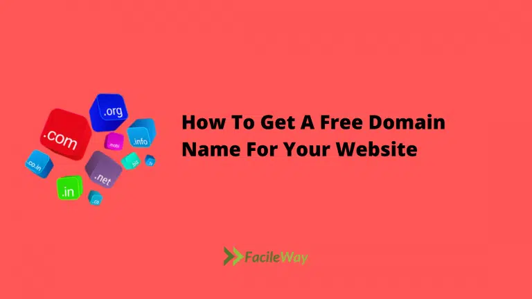Get A Free Domain Name For Your Website In 2023→Zero-Cost