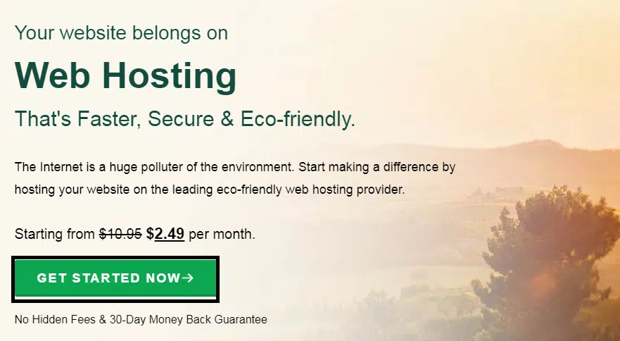 How to start a blog with GreenGeeks 