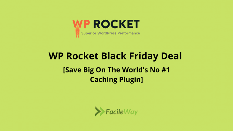 WP Rocket Black Friday Deal 2023→[Get 30% Flat Discount]