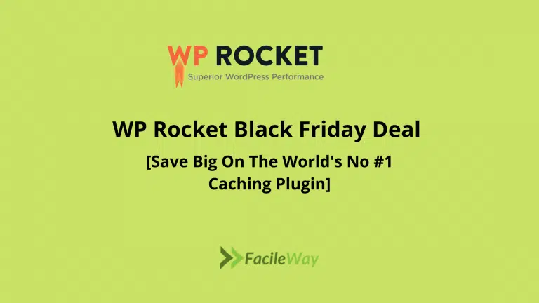 WP Rocket Black Friday Deal 2023→[Get 30% Flat Discount]