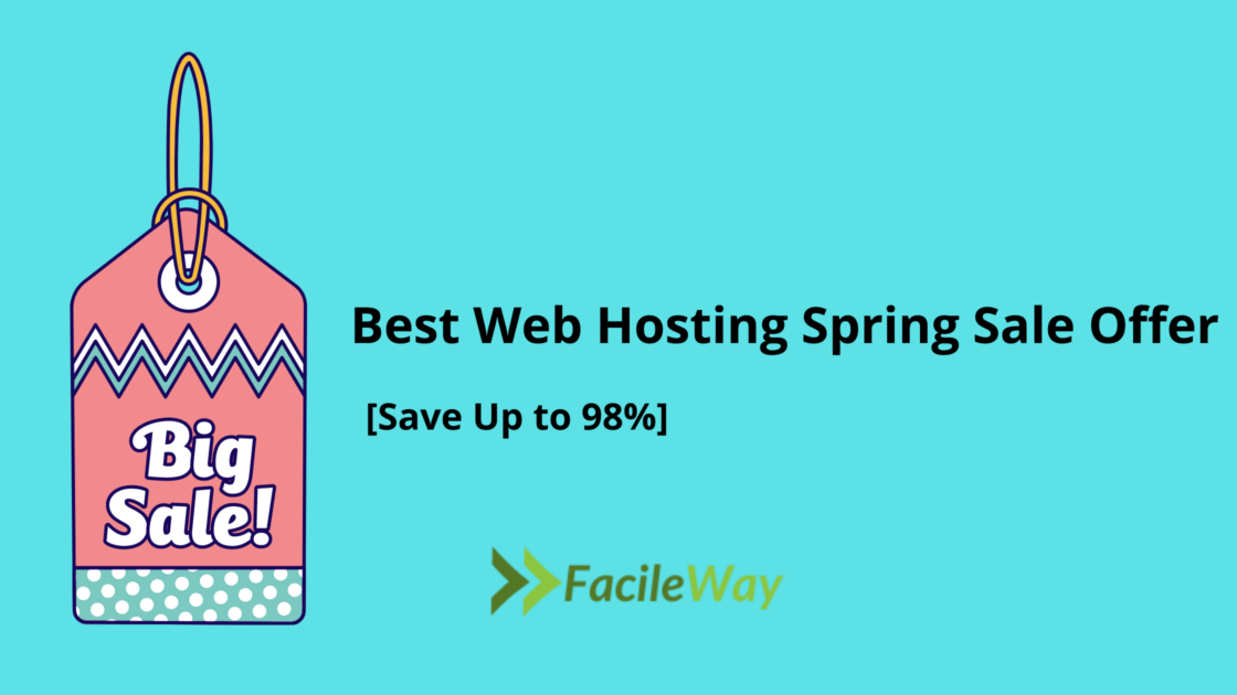 best web hosting spring sale offer