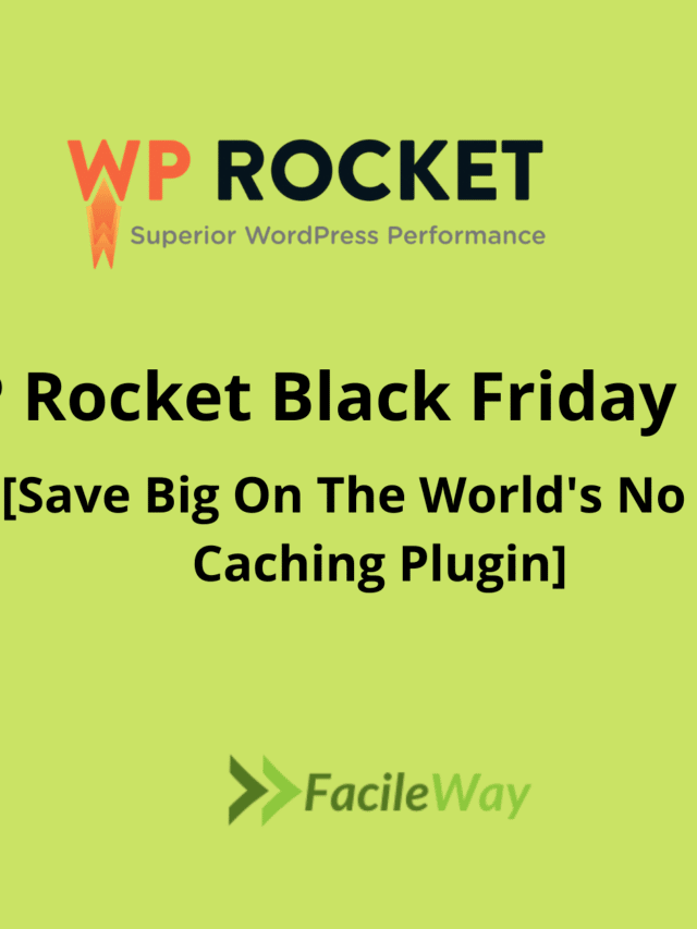WP Rocket Black Friday Deal 2021- Save $30 on all Plans!