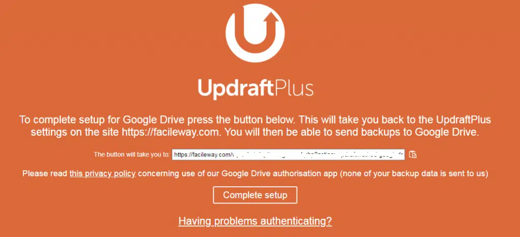 How to backup UpdraftPlus 