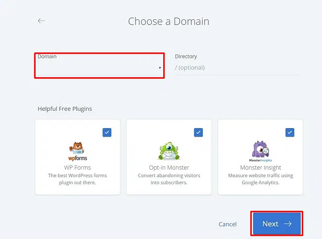 This image is explaining how to choose a domain name 