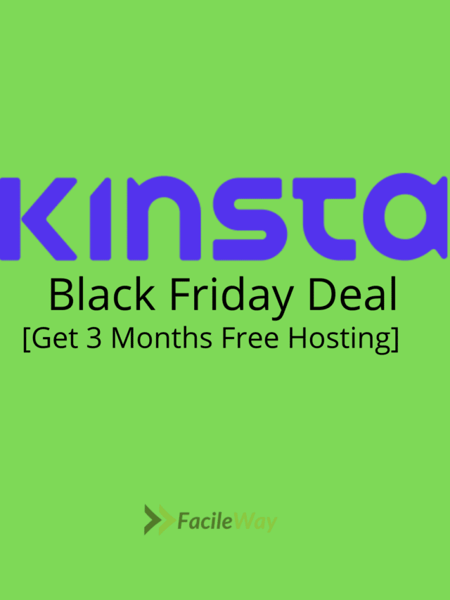 Kinsta Black Friday Deal 2021-Get 3 Months Free