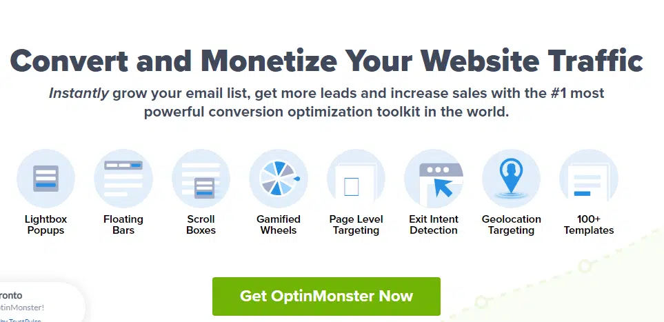 OptinMonster Landing Page