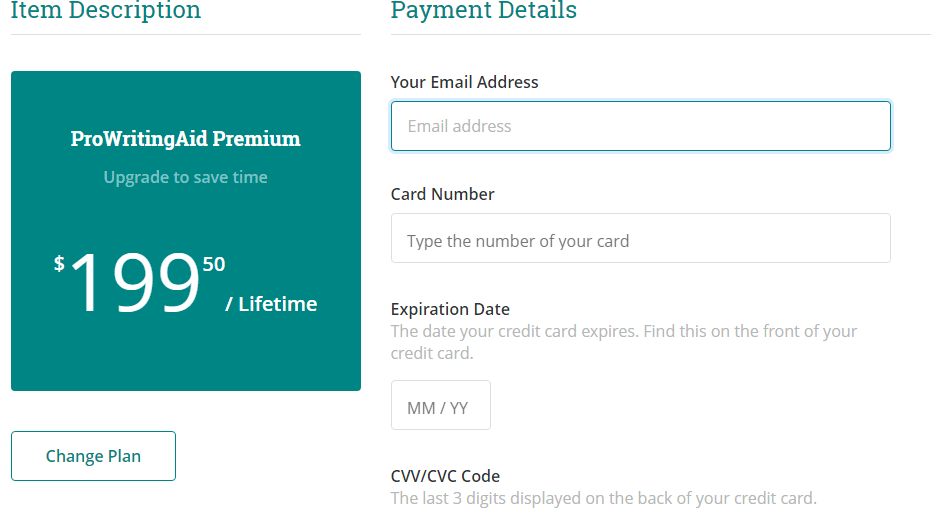 ProWritingAid Final Payment 