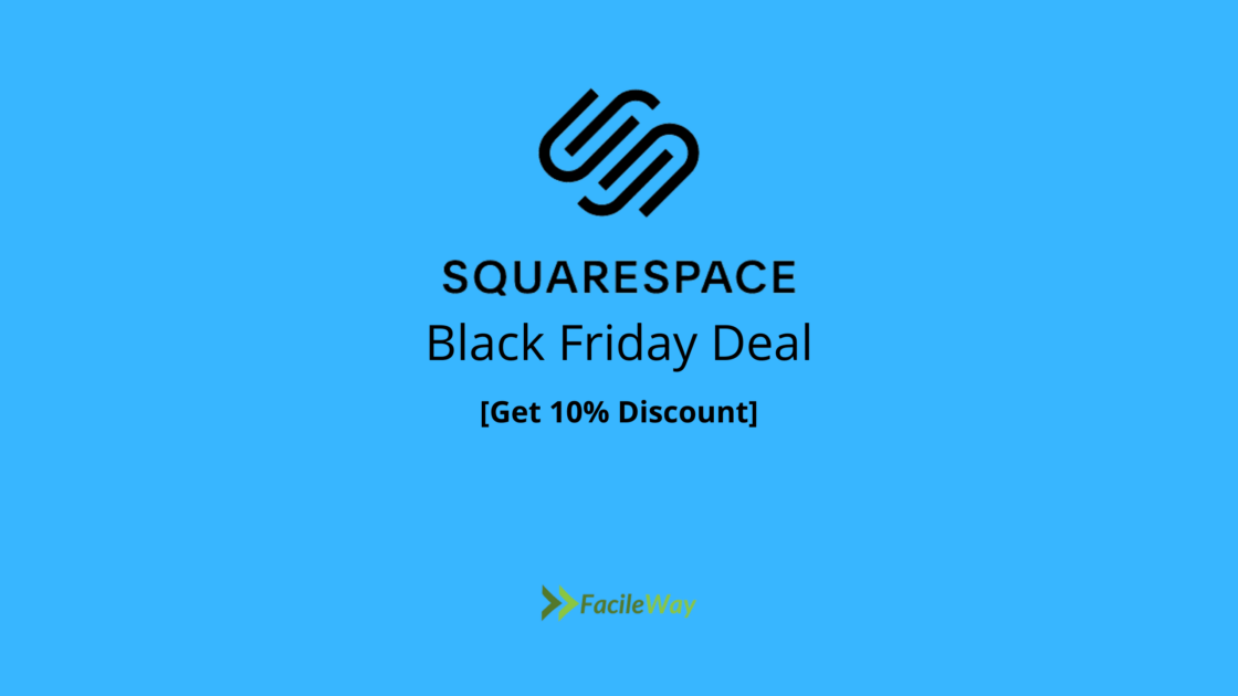 Squarespace Black Friday Deal