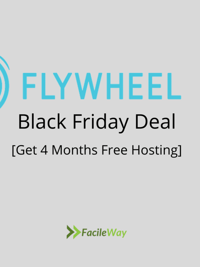 FlyWheel Black Friday Deal-Get 4 Months Free Hosting!