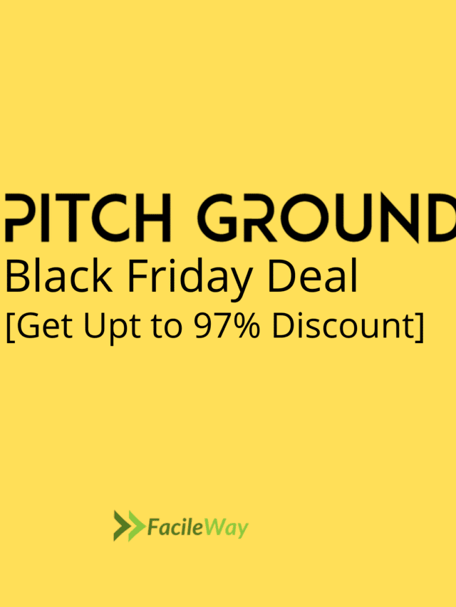 PitchGround Black Friday Deals/CyberMonday Sale-Get 97% Discount!
