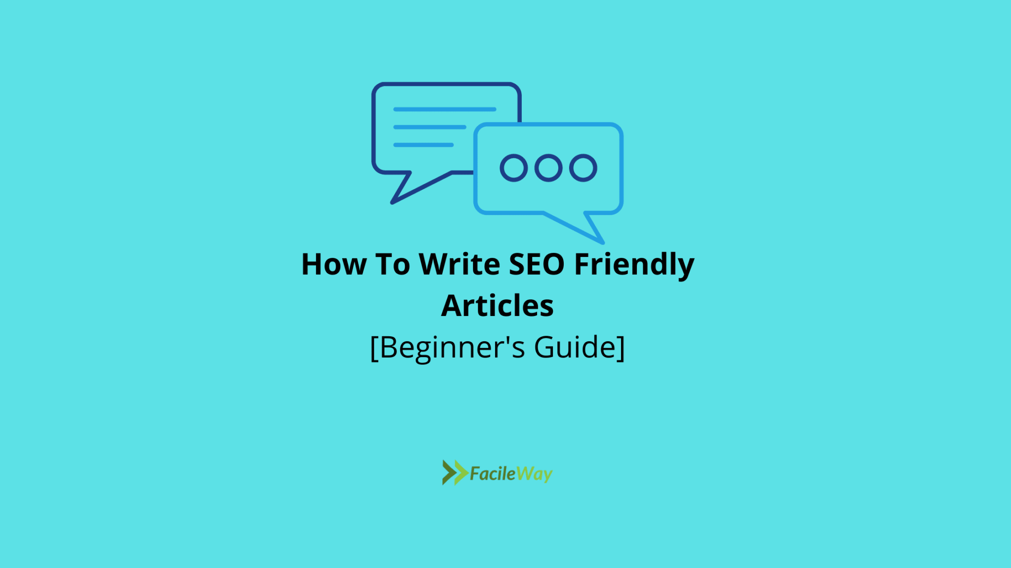 how to write seo articles for beginners