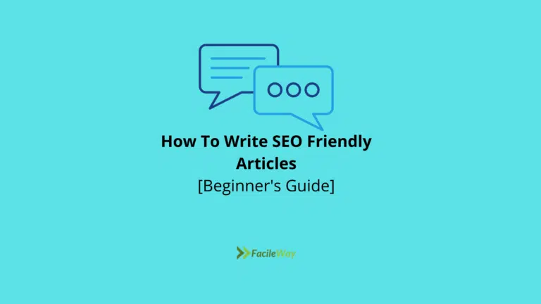 How To Write SEO-Friendly Articles 2024 [Beginner’s Guide]