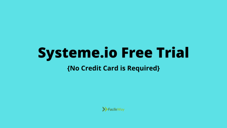 Systeme.io Free Trial 2022-No Credit Card Is Required