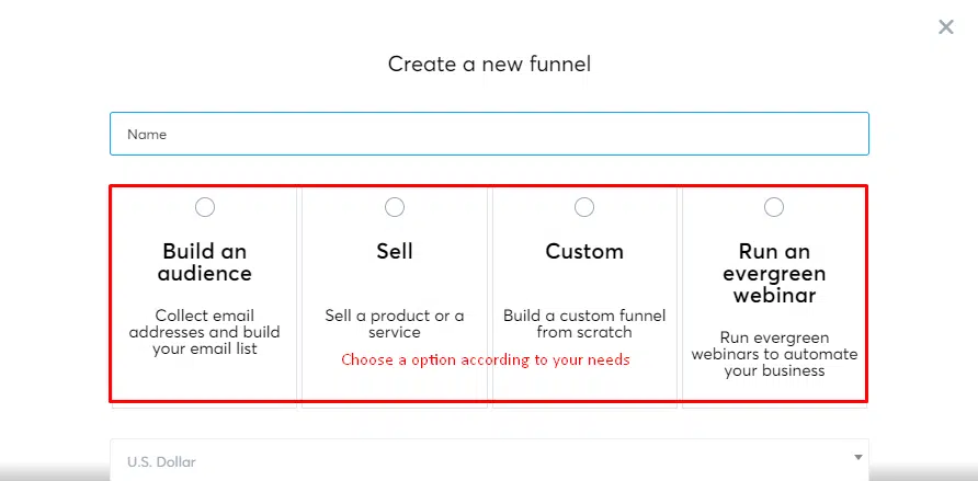Systeme.io review by building funnel 