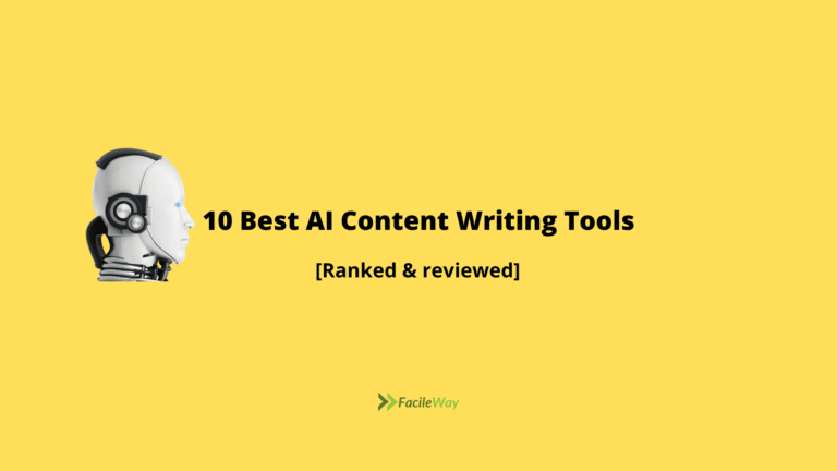 10 Best AI Content Writing Tools 2022 [Ranked & Reviewed]