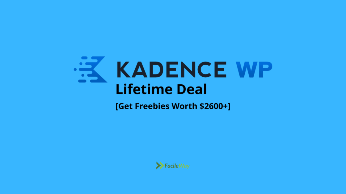Kadence Theme Lifetime Deal