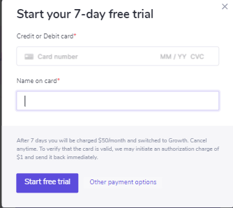 7 days free trial 