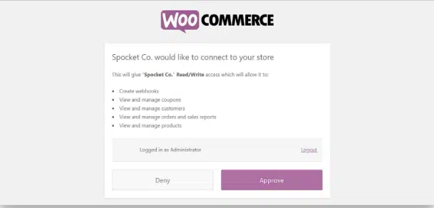 Connecting the Spocket Plugin on WooCommerce