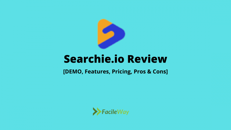 Searchie.io Review (2022)-DEMO, Features, Pros & Cons