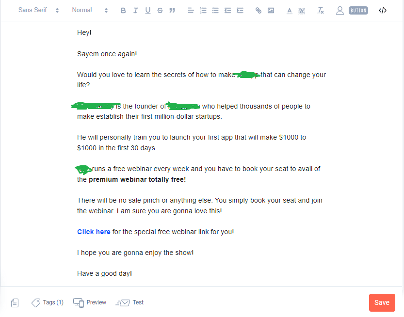 AI Email Geneartion 