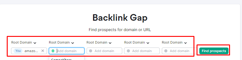 Backlink Gap Analyzer 