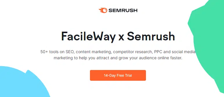 Semrush Free Trial of seo content template