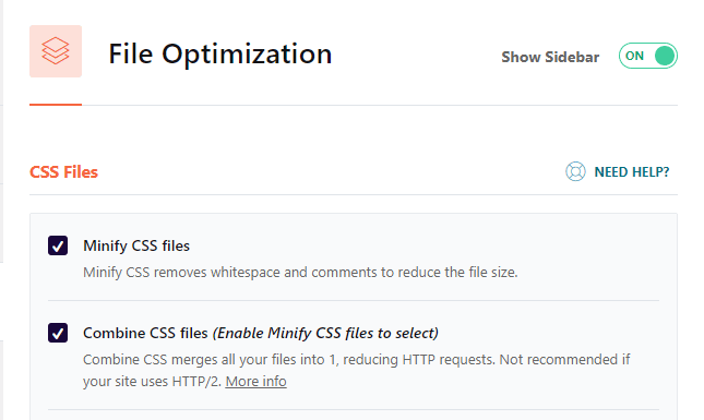 File Optimization by WP Rocket 
