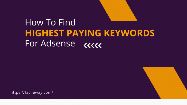 How To Find High Paying Keywords For Adsense [High CPC]