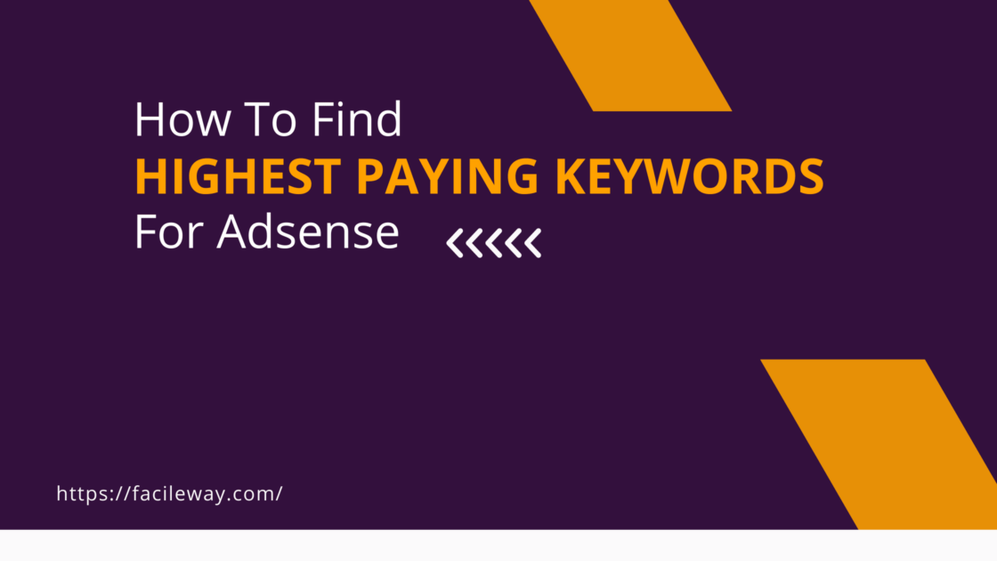 highest paying keywords for Adsense