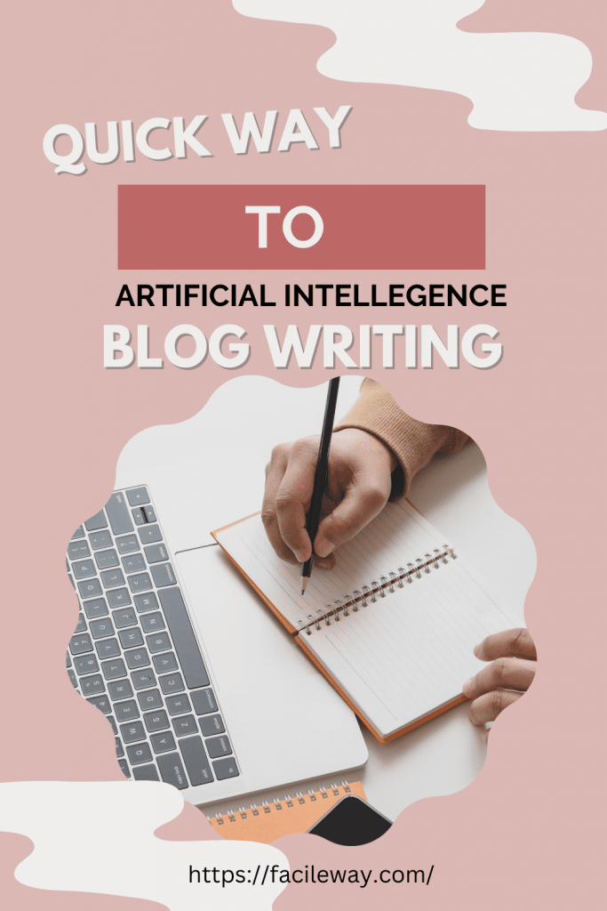 Artificial Intelligence Blog Writing 