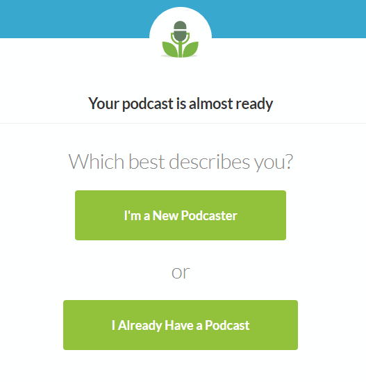 Explain the type of Podcaster 

