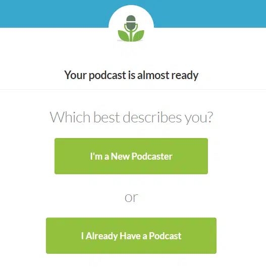 Explain the type of Podcaster 
