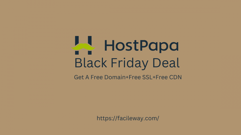 HostPapa Black Friday Deal 2024→{35% Discount+ Free Domain+ Free SSL Certificate}
