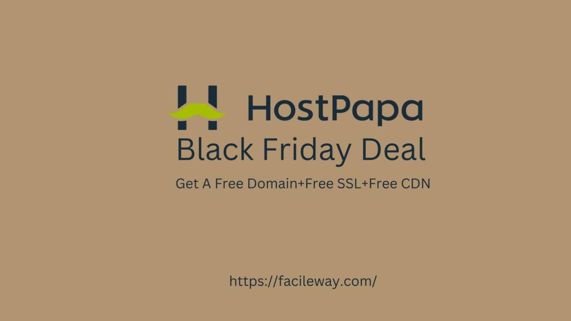 HostPapa Black Friday Deal