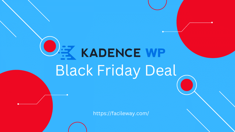 Kadence WP black Friday sale 2024→ {40% OFF} Flat OFFER!