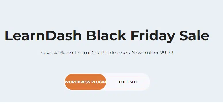 LearnDash Black Friday Deals 