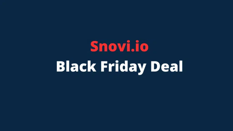 Snovio Black Friday Deals 2023: 50% Discount Live Now!