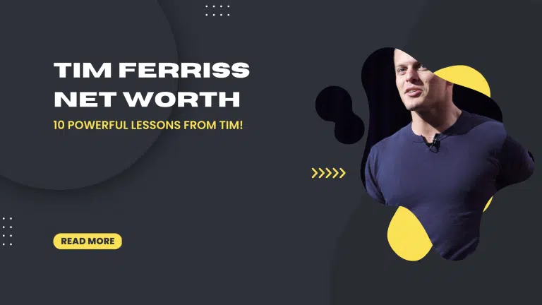Tim Ferriss Net Worth 2024: 10 Powerful Lessons from Tim!