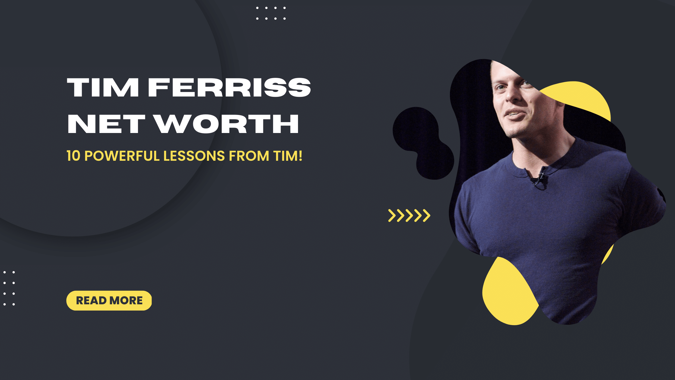 Tim Ferriss net worth