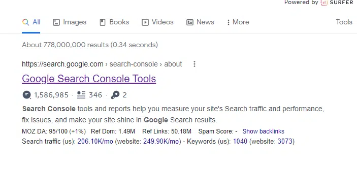Google Search Console 