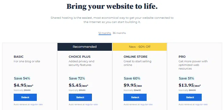 Bluehost Web Hosting PayPal Supported