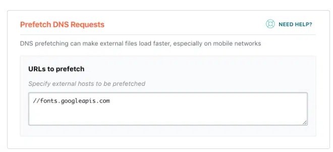 DNS prefetching at an affordable WP Rocket Price