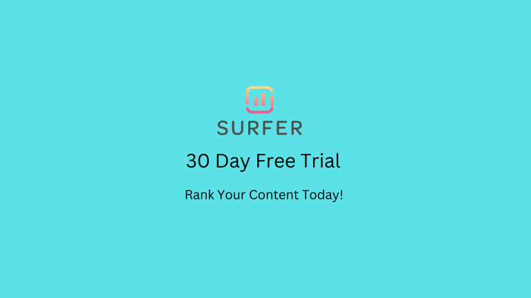Surfer SEO Free Trial {2024}-30 Day Trial In $1, Ended?