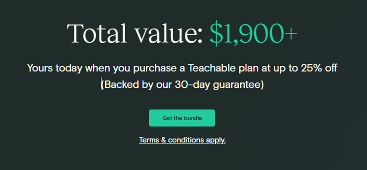 teachable coupon codes with Bonuses
