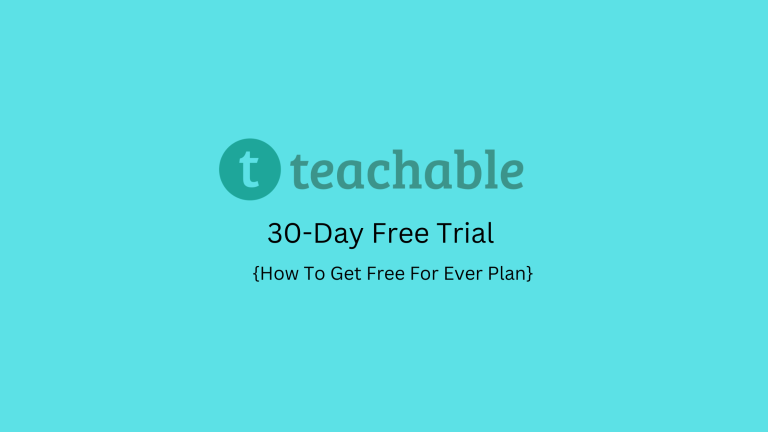 14-Day Teachable Free Trial 2024→{Unlock 30-Day Trial}